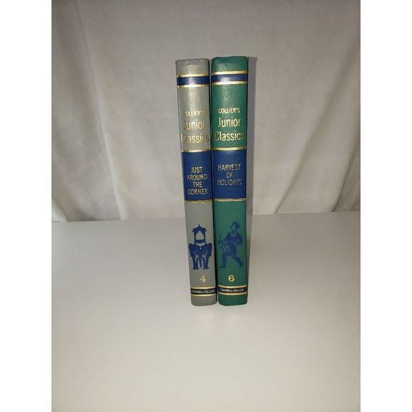 Collier's Junior Classics THE YOUNG FOLKS SHELF OF BOOKS vol 4 & vol 6 from 1962 - Picture 2 of 12